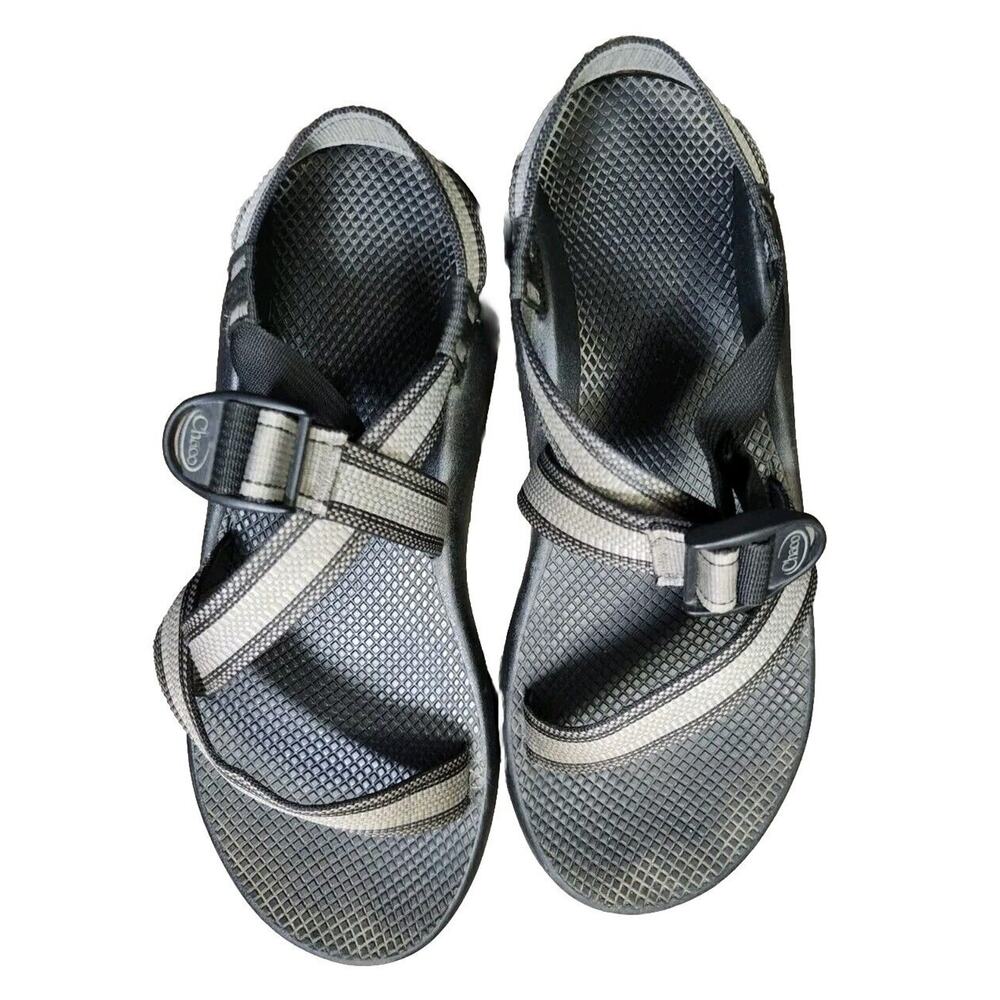 Chaco Z1 Classic Sandals Men's Size‎ 13 Split Gray Hiking Trail Walking